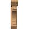 Ekena Millwork Merced Slat Smooth Bracket w/ Offset Brace, Western Red Cedar, 7 1/2"W x 32"D x 32"H BKT0806X32X32MRC06SWR - alternate 2